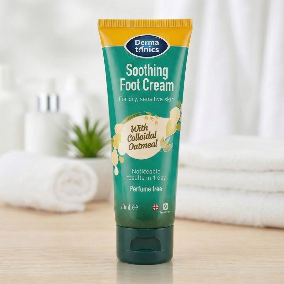 Dermatonics Soothing Foot Cream gebruiken