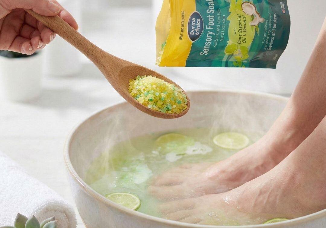 Dermatonics Sensory Foot Soak gebruiken
