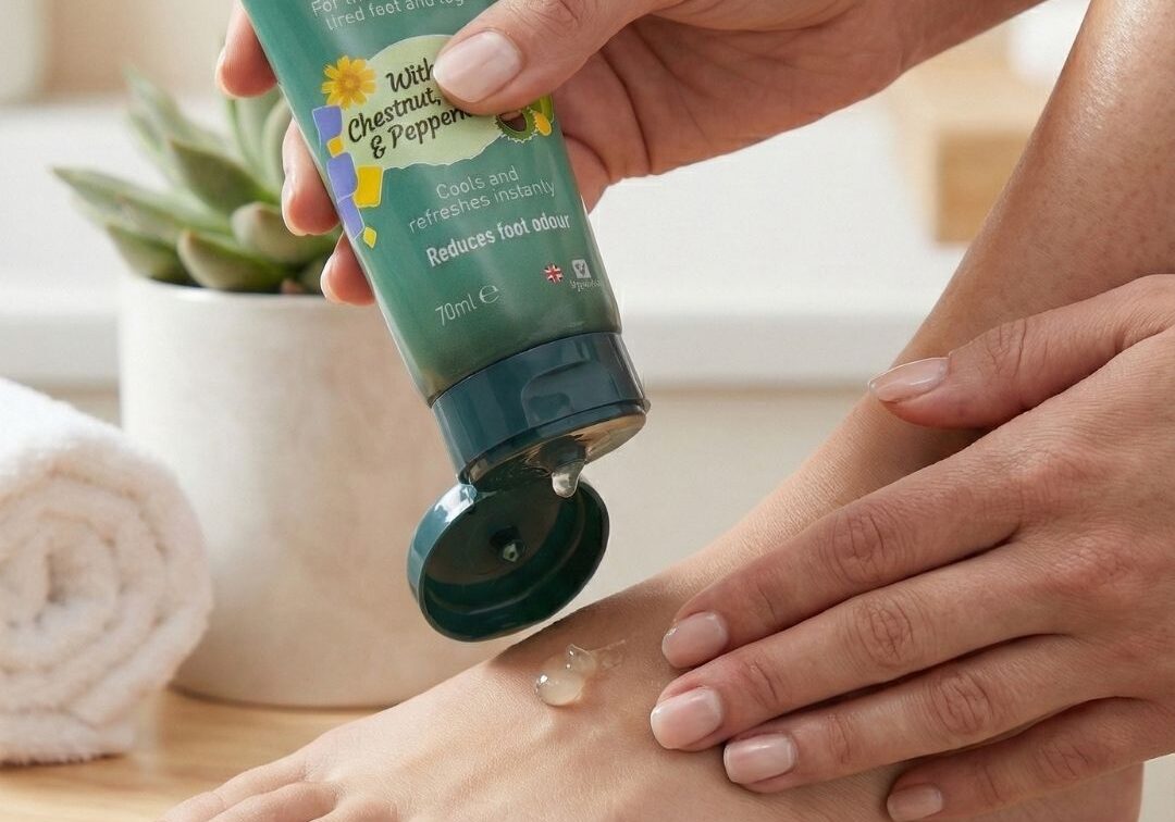 Dermatonics Ultra-Cool Foot gel gebruiken
