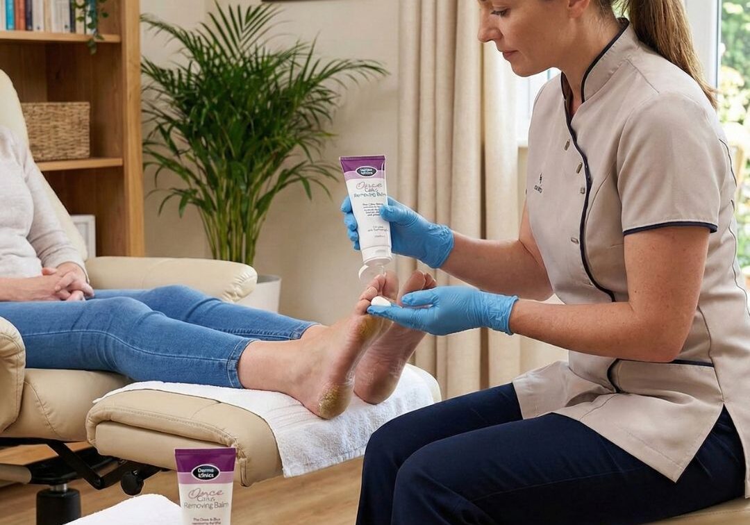 Once callus removing balm gebruiken